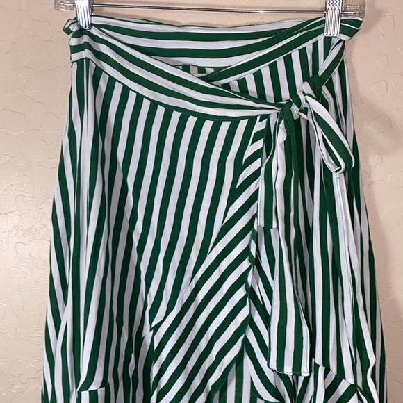 Faithfull The Brand Zeus Striped Wrap Skirt - Picture 4 of 8